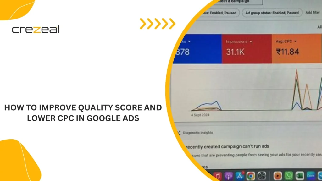 Lower CPC in Google Ads